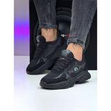 Mayback Unisex Comfort Taban Bağcıklı Yazlık Günlük Sneaker Spor Ayakkabı - Siyah-101530027