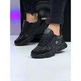 Mayback Unisex Spor Ayakkabı Ortopedik Taban Su Geçirmez Siyah Renkli Düz Tabanlı