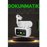 Maybax 3.nesil Pro Dokunmatik Ekranlı Anc&enc Bluetooth 5.4 Kulakiçi Silikonlu Kulaklık Ios Android Uyumlu