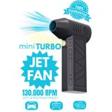 Maybax Şarjlı Araç Kurutucu Mini Turbo Jet Fanı Mangal Hava Körükleyici Devir Ayarlı Yaprak Üfleme Makinası