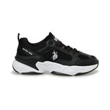 Maybe Günlük Yüksek Taban Kadın Sneaker Spor Ayakkabı Yürüyüş Koşu - Siyah