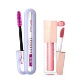 Maybelline Falsies Surreal Maskara + Lifter Gloss 004 Silk Dudak Parlatıcısı