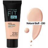 Maybellıne Fıt Me Matte Poreless Fondöten 230 Natural Buff Delist