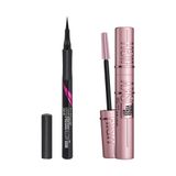 Maybelline Hyper Precise Eyeliner + Lash Sensational Sky High Maskara