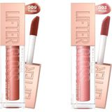 Maybelline Lifter Gloss 003 Moon + 009 Topaz Dudak Parlatıcı Seti