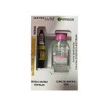 Maybelline Maskara Go Siyah+Garnier Makyaj Temizleme Suyu 100Ml