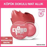 Maybelline New York Cloudtopia Enchanted Mauve 08 Köpük Dokulu Mat Allık