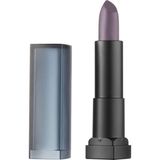 Maybelline New York Color Sensational Powder Matte Ruj, 25 Chilling Grey, Gri/mor - Çok Renkli