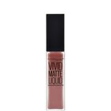 Maybelline New York Color Sensational Vivid Matte Likit Ruj - 02 Grey Envy - Nude Pembe 1 Paket (1 x 26 g)