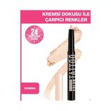 Maybelline New York Color Tattoo 24H Eye Stix - Shining Kremsi Doku ile Yoğun Renkler Tekli