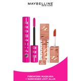 Maybelline New York Firework Maskara & Sunkisser Işıltılı Likit Allık 03 Sol Search- Makyaj Seti