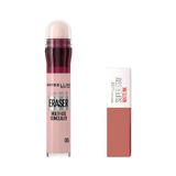 Maybelline New York Instant Age Eraser Kapatıcı 05 Brighten & Super Stay Matte Ink 65 Mini Hediyeli