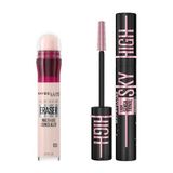 Maybelline New York Instant Anti Age Eraser Kapatıcı - 03 Fair & Lash Sensational Sky High Cosmic Black Maskara Makyaj Seti