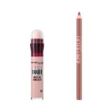 Maybelline New York Instant Anti Age Eraser Kapatıcı- 05 Brighten & Maybelline New York Lifter Gloss Nemlendirici Dudak Parlatıcısı - 05 On It