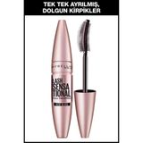 Maybelline New York Kirpiklere Dolgun Görünüm Veren Siyah Maskara Lash Sensational 66Q43997340