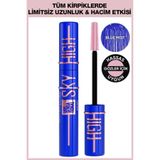Maybelline New York Kirpiklere Uzunluk ve Hacim Veren Mavi Maskara Lash Sensational Sky High 66Q43997325
