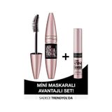 Maybelline New York Lash Sensational Intense Black Maskara 9.5 ML + Mini Lash Sensational Siyah Maskara 4.5 ML