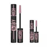 Maybelline New York Lash Sensational Sky High Cosmic Black Maskara & Mini Lash Sensational Sky High Cosmic Black Maskara Makyaj Seti
