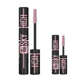 Maybelline New York Lash Sensational Sky High Cosmic Black Maskara & Mini Lash Sensational Sky High Cosmic Black Maskara Makyaj Seti