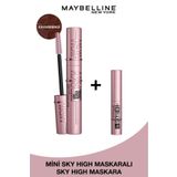 Maybelline New York Lash Sensational Sky High Kahverengi Maskara 7.2 ML & Mini Sky High Siyah Maskara 4.5 ML