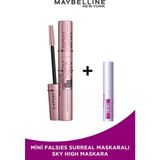 Maybelline New York Lash Sensational Sky High Maskara Mini Falsies Surreal Maskara Hediyeli - Black