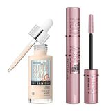 Maybelline New York Lash Sensational Sky High Maskara & Super Stay Skin Tint Fondöten - 03 Makyaj Seti