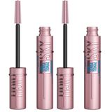 Maybelline New York Lash Sensational Sky High Suya Dayanıklı Waterproof Maskara (2 paketi)