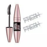 Maybelline New York Lash Sensational Yelpaze Etkili Intense Black Maskara - Ekstra Siyah + 2 Adet Hediye Toka