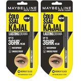 Maybelline New York Lasting Drama Automatic Liner Göz Kalemi- Midnight Black (2 paketi)