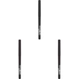 Maybelline New York Lasting Drama Automatic Liner Göz Kalemi- Midnight Black (3 paketi)