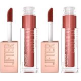 Maybelline New York Lifter Gloss Nemlendirici Dudak Parlatıcısı - 016 RUST (2 paketi)