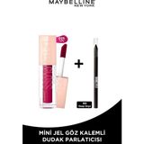 Maybelline New York Lifter Gloss Nemlendirici Dudak Parlatıcısı- 25 Taffy Mini Tattoo Liner Hediyeli