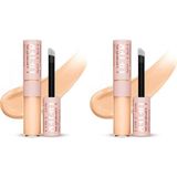 Maybelline New York Lifter Kafein ve Peptitler İçeren Nemlendiren ve Aydınlatan Kapatıcı - 30 (2 paketi)