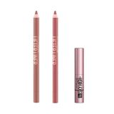 Maybelline New York Lifter Liner Dudak Kalemi 05 On It & 07 Big Lift & Mini Lash Sensational Sky High Maskara Makyaj Seti