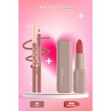 Maybelline New York Lifter Liner Dudak Kalemi 05 On It + Serum Etkili Ruj 005 Take the 1 Lip Combo Seti