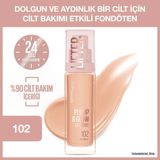 Maybelline New York Lifter Plump & Glow Aydınlatan Fondöten 102