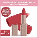Maybelline New York Maybelline Ny Serum Etkili Hyalüronik Asit ve Besleyici Yağ Içeren Ruj - 003 Open Late