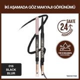 Maybelline New York Sculpting Stix 016 Black Blur Çift Uçlu Göz Kalemi Uzun Süre Kalıcı Tere Dayanıklı