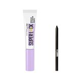 Maybelline New York Super Lock Brow Glue Kaş Sabitleyici Maskara & Maybelline Tattoo Mini Jel Göz Kalemi Hediyeli