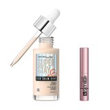 Maybelline New York Super Stay Skin Tint Fondöten - 03 & Mini Lash Sensational Sky High Maskara Makyaj Seti