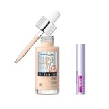 Maybelline New York Super Stay Skin Tint Fondöten 05 & Mini Falsies Surreal Maskara 4.7 ml Makyaj Seti
