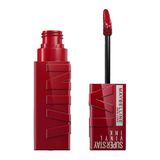 Maybelline New York Super Stay Vinyl Ink 10 Lippy Uzun Süre Kalıcı Kırmızı Tonlu Likit Parlak Ruj