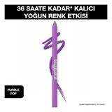 Maybelline New York Tattoo Liner Mor Jel Göz Kalemi 36 Saat Kalıcı 1 Adet