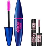 Maybelline New York Volum' Express Rocket Ekstra Siyah Maskara Mini Lash Sensational Sky High Cosm