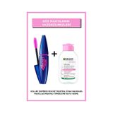 Maybelline New York Volum Express Rocket Maskara Extra Black + Garnier Micellar Makyaj Temizleme Suyu 100 ML