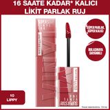 Maybelline Super Stay Likit Parlak Ruj 10 Lippy