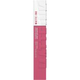 Maybelline SuperStay Matte Ink Liquid Lipstick - Likit Mat Ruj No 15 Lover | Mat sıvı ruj, yüksek pigmentli renk, uzun ömürlü, vegan formülü, günlük kullanım, SuperStay Mat Mürekkep