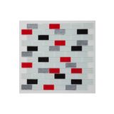 maycollection Tezgah Arası 4 Mm Kristal Cam Mozaik Kırmızı Siyah Beyaz Gümüş Sim 1 Kutu = 1 M2 Fiyatıdır