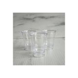 maycup Mika Sert Shot Bardağı Lohusa Şerbet İkram Bardağı Kahve Yanı 60cc 60 adet Sunumluk ÖLÇÜSÜZDÜR.