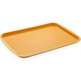 Mayden Concept Gastro Plast GT-2736 Abs Servis Tepsisi 27X36 cm | Kırılmaz, Bpa'sız, Endüstriyel Kullanıma Uygun - Sarı